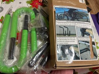 Soporte Bicicleta Verde y Negro