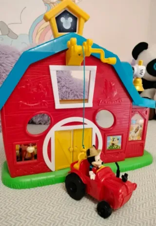Playset Granja Diversión Mickey Mouse