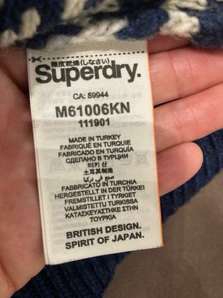 Jersey Superdry lana Talla S