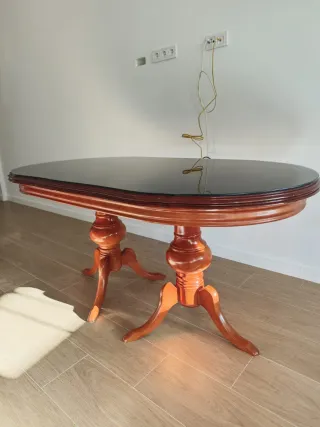 Mesa de comedor madera extensible