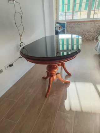 Mesa de comedor madera extensible