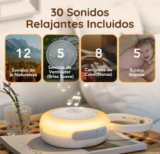 Máquina de Ruido Blanco Portátil