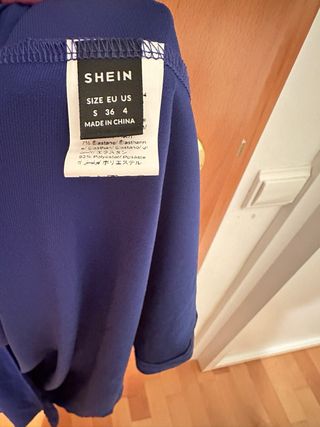 Vestido de fiesta azul largo