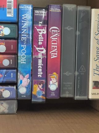 Lote Películas VHS Disney Clásicos