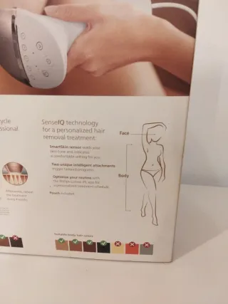 Depiladora Philips Lumea IPL Serie 8000 PRECINTADA