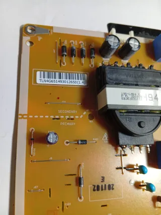 Placa Fuente Alimentación LG 55UP75006LF