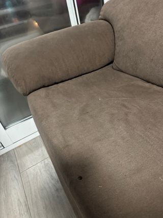 Sofá de 2 plazas marrón URGE VENTA