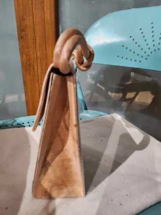 Bolso de fiesta beige