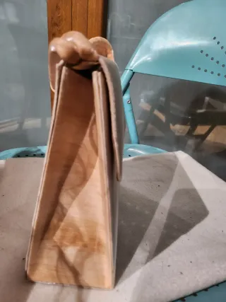 Bolso de fiesta beige