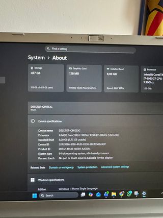 Portátil Sony VAIO FE15 Plata