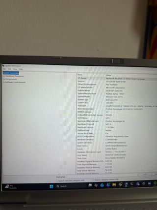 Portátil Sony VAIO FE15 Plata