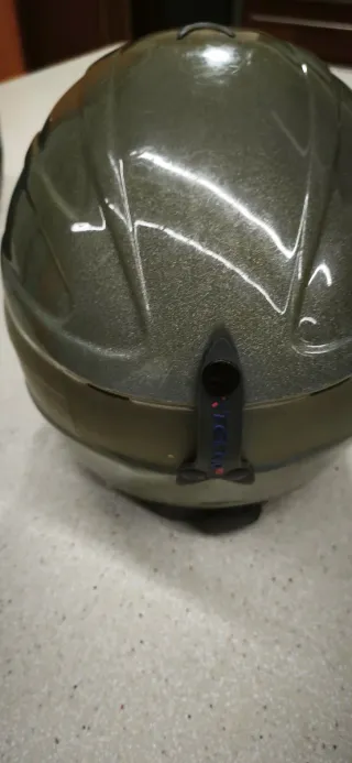 Casco Esquí Infantil Verde