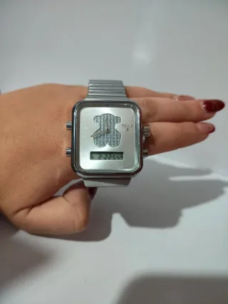 Reloj Tous Oso Mujer Plata