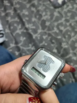 Reloj Tous Oso Mujer Plata