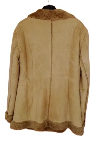 Cappotto vintage scamosciato