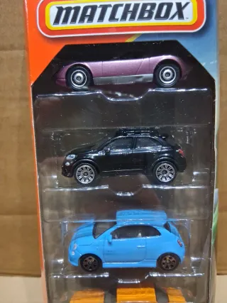 Pack 5 Coches Matchbox Italian Roads