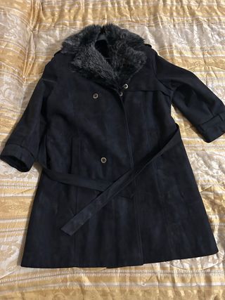 Cappotto donna con pelliccia taglia XXL