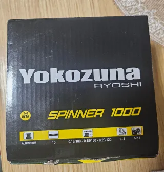 Carrete Pesca Yokozuna Spinner 1000 + Hilo