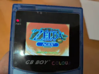 Lote Zelda Oracle of Seasons y Ages GBC