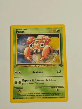 Carta Pokémon TCG Paras 59/64