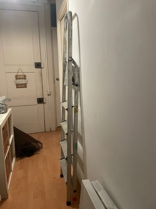 Escalera Kettal 5peldaños ligera plegable aluminio