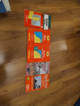 Lote Mapas: Túnez, Marruecos, Benelux, T.Fuego