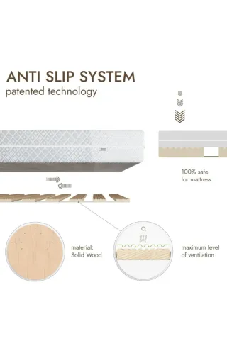 Somier de láminas enrollable alta calidad