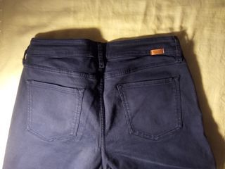 Pantalones Massimo Dutti Mujer Azules Algodón