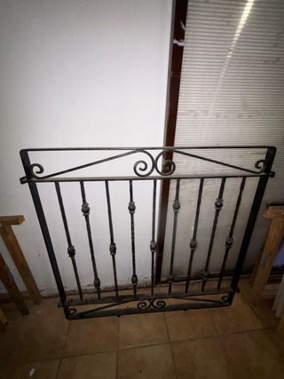 Reja de hierro forjado para encarcelar