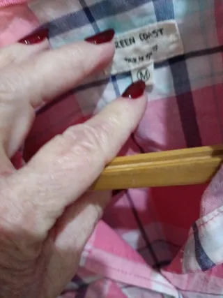 Camisa cuadros Green Coast