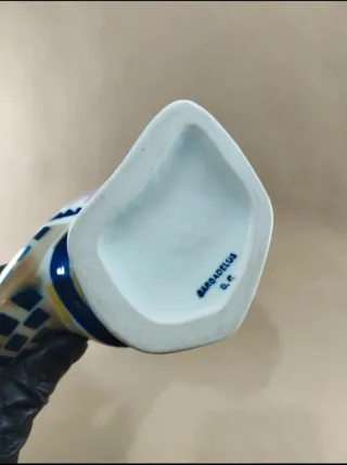 Botijo Sargadelos Pescador Porcelana