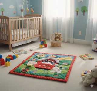 Tappetino gioco sensoriale Fisher Price vintage