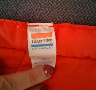Tappetino gioco sensoriale Fisher Price vintage