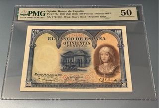 500 Pesetas España 1927 Banco de España