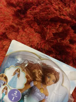 Muñeca Ariel Disney La Sirenita Transformable