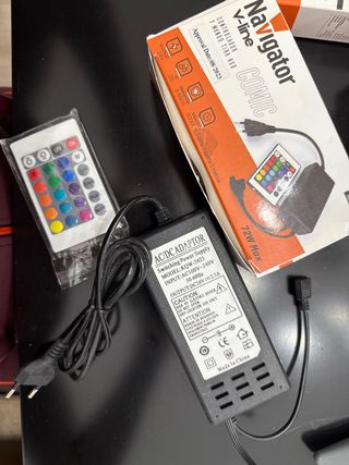Controlador RGB V-line 24V 120W con Mando