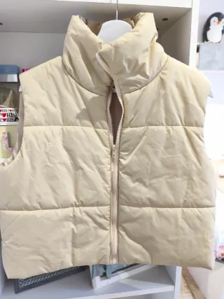 Chaleco beige