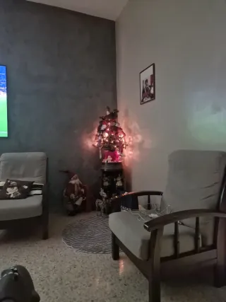 Alberello con addobbi