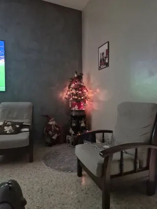 Alberello con addobbi