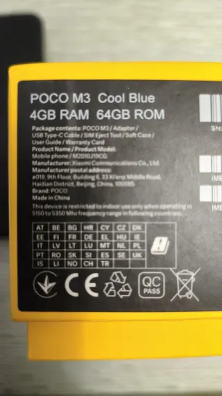 Xiaomi Poco M3 mi última semana