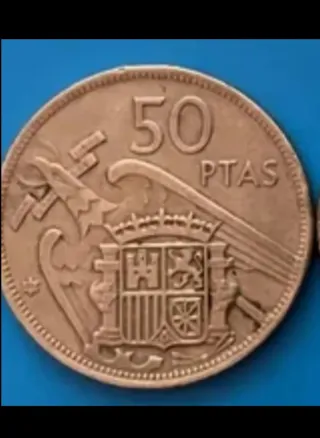 Colección de 4 monedas antiguas españolas