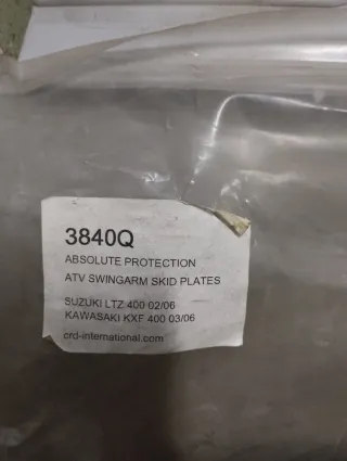 Cubrecarter Quad Suzuki LTZ 400 Aluminio