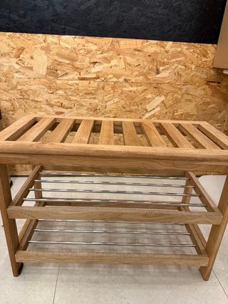 Banco zapatero Jysk madera