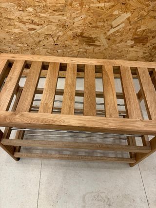 Banco zapatero Jysk madera