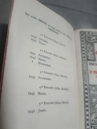 MISAL Español-Latin