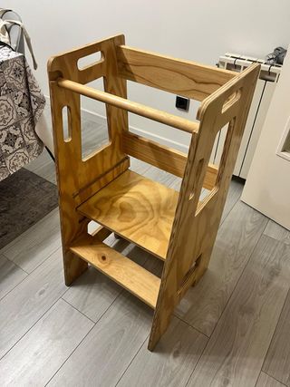 Torre aprendizaje Montessori madera