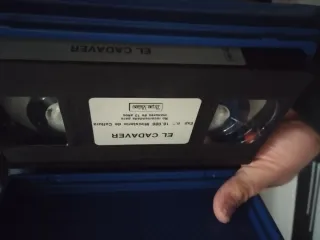 VHS El Cadáver - El Carnicero