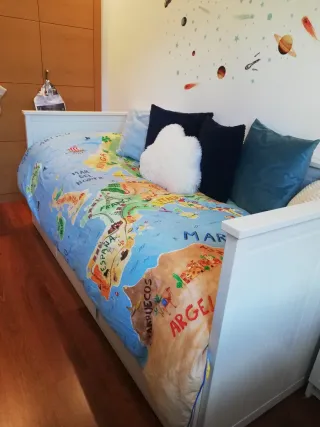 Cama nido IKEA Hemnes + 2 colchones