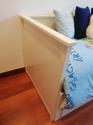 Cama nido IKEA Hemnes + 2 colchones