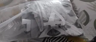 Funda Nórdica Diseño Geométrico Blanco y Negro